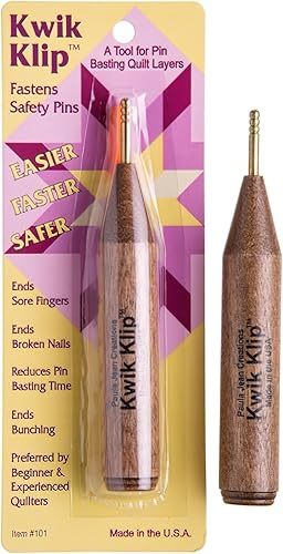 Miniatura 7 de Paula Jean Creations. Kwik Klip. Punta de latón, color café.