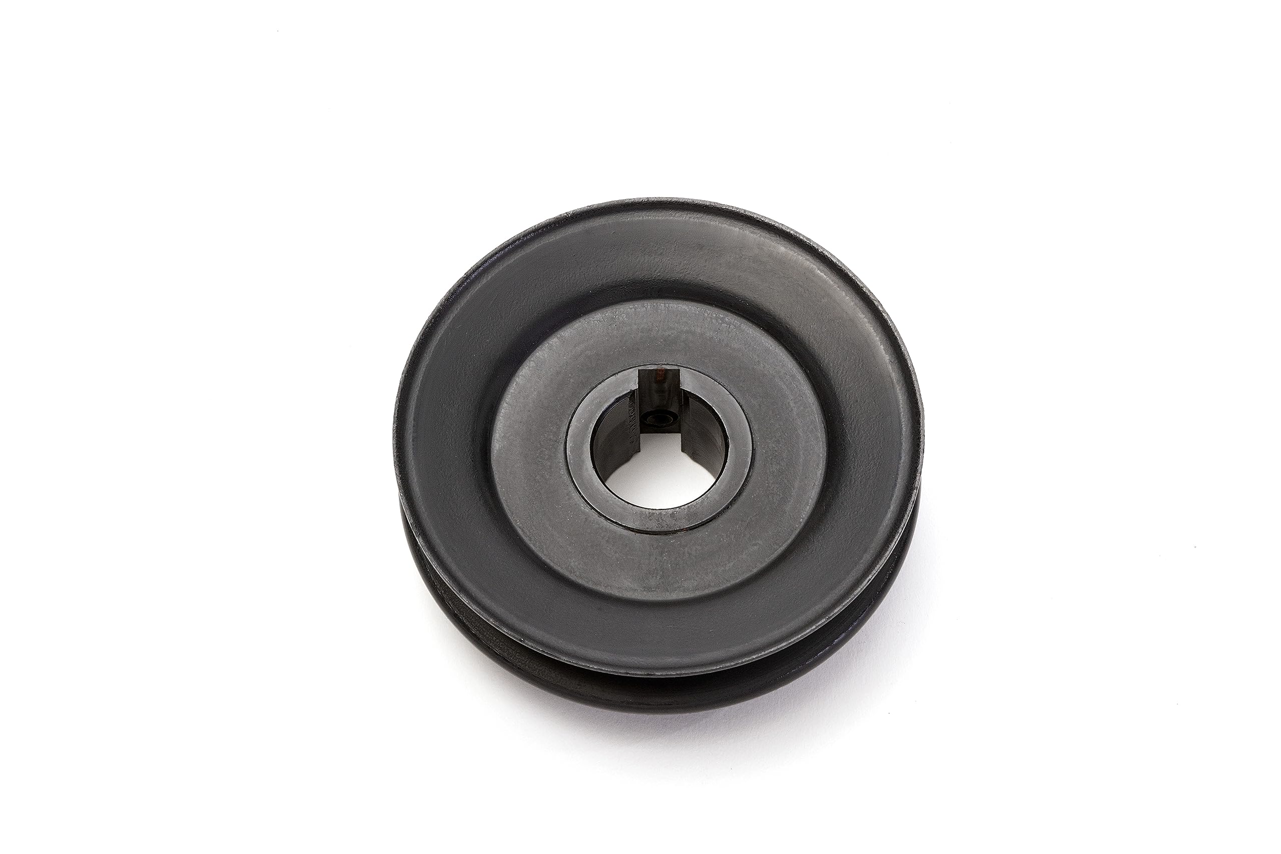V-Groove Drive Pulley, 3.5'' Diameter, 22mm Bore, Steel