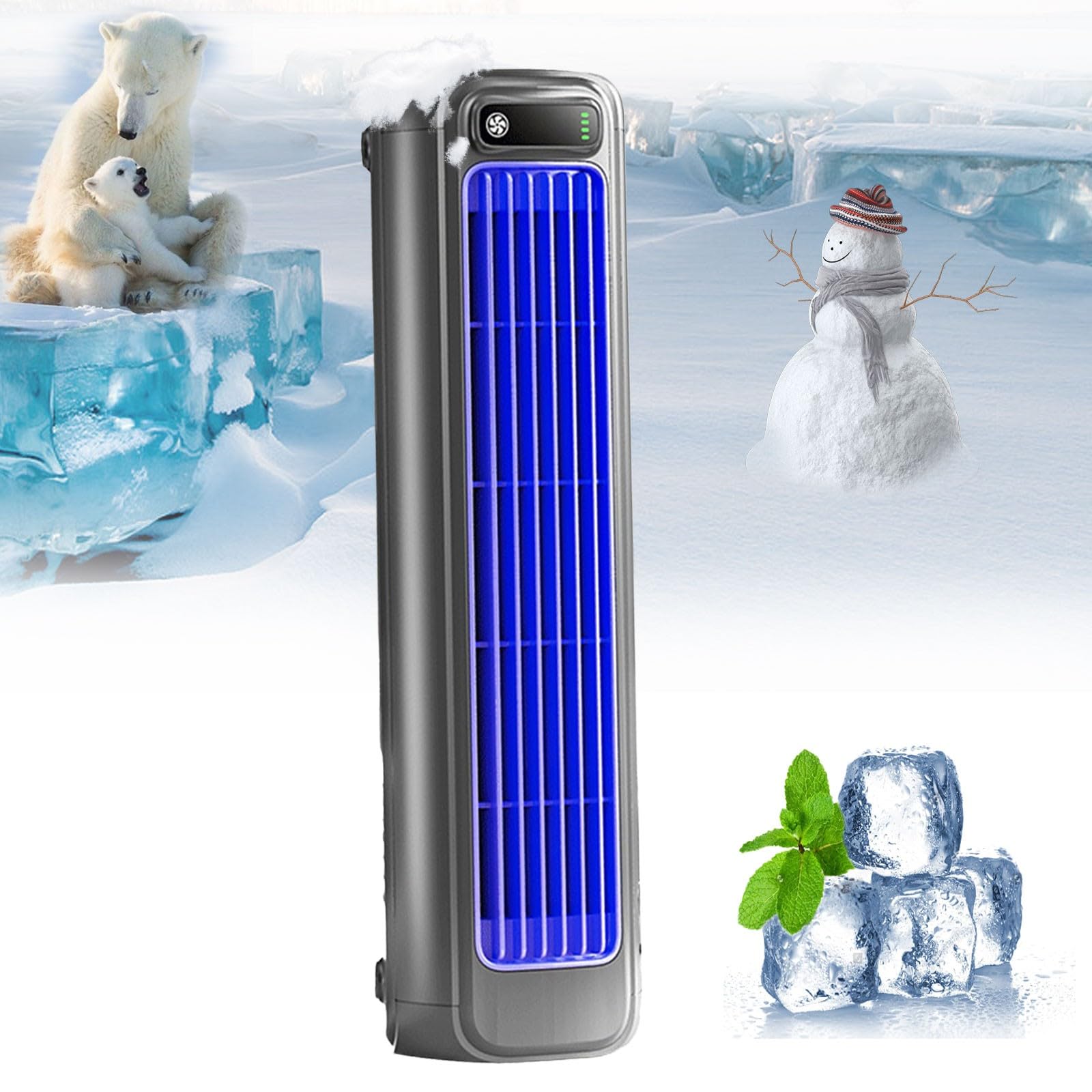 Brizac, condizionatore d'aria Brizaac, Raffreddamento Brizac AC, Brizac Cooling Ace, Goditi un raffreddamento rapido, naturale e sano, condizionatore d'aria portatile, ventola di raffreddamento