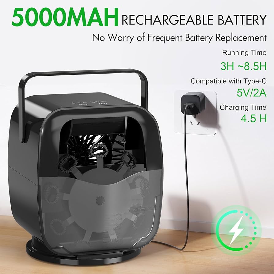 Amazon.com: KIDWILL Rechargeable Bubble Machine, Automatic