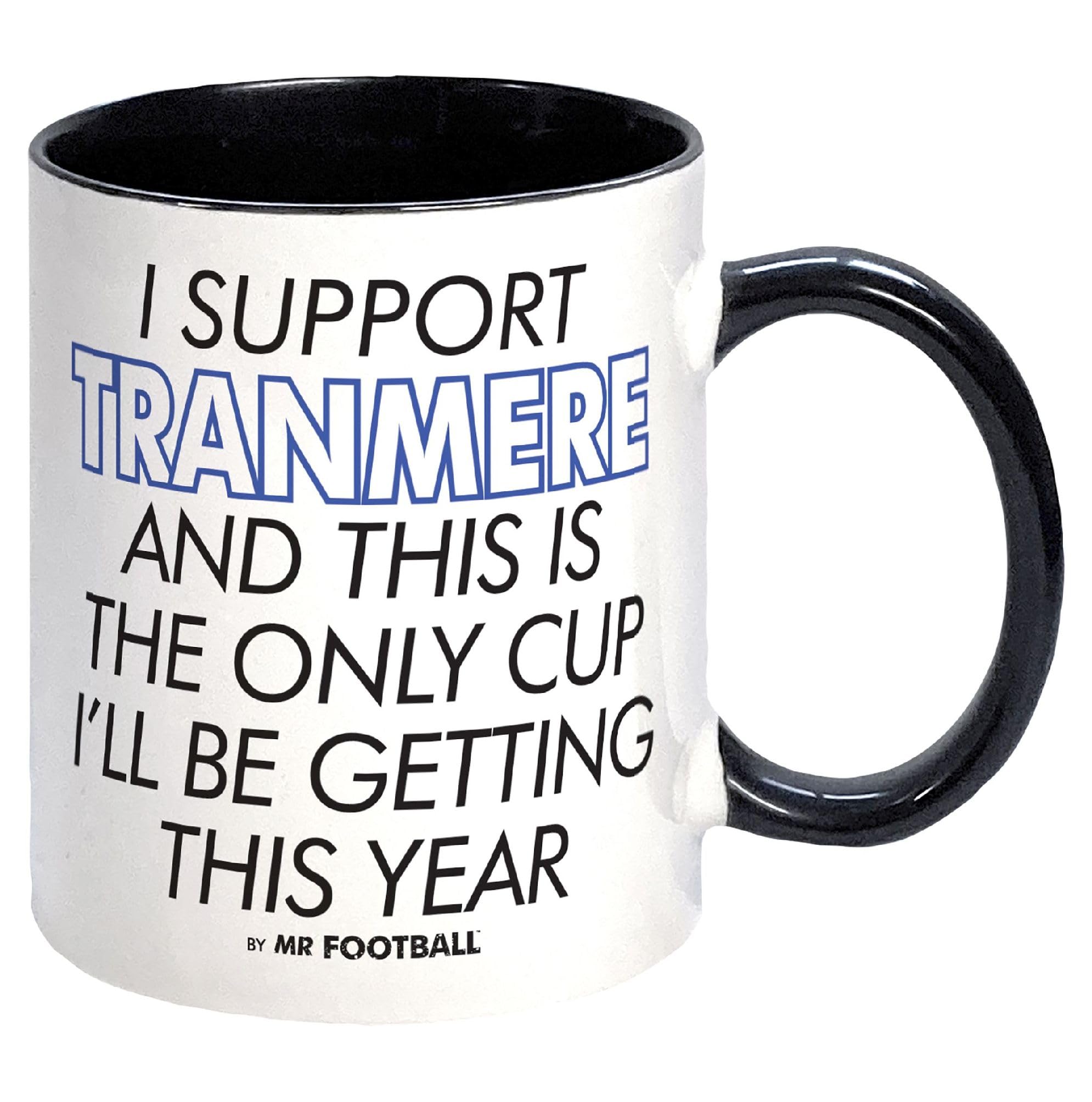 I Support Tranmere Rovers and This is only Cup -Gift Boxed Mug Present idea for Fan Supporter