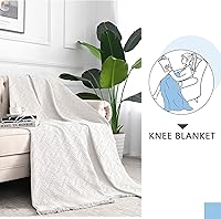 Vista 3 de MEETSKY Funda Blanca para Sofá, Fundas para Sofá, Funda para Sofá de Dos Plazas, Sillón Reclinable, Futón, Protector Lavable de Tela Gruesa