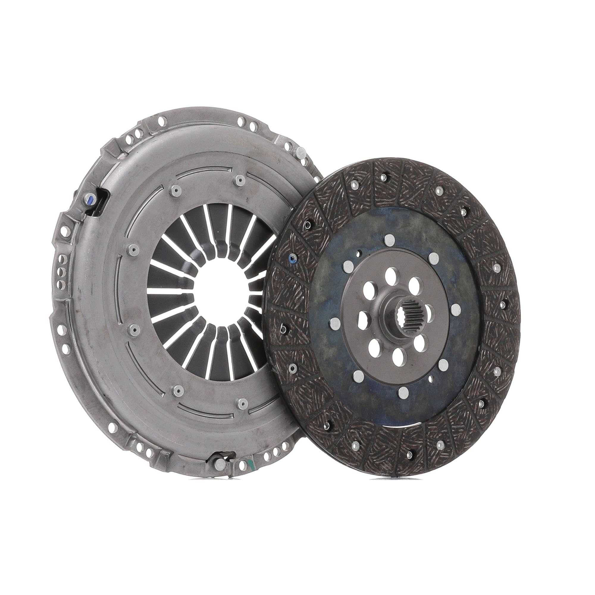 RIDEX 479C0065 Kit d'embrayage avec mécanisme d'embrayage avec disque d'embrayage Compatible avec RENAULT Clio 3 3/5 portes BR0/1, CR0/1