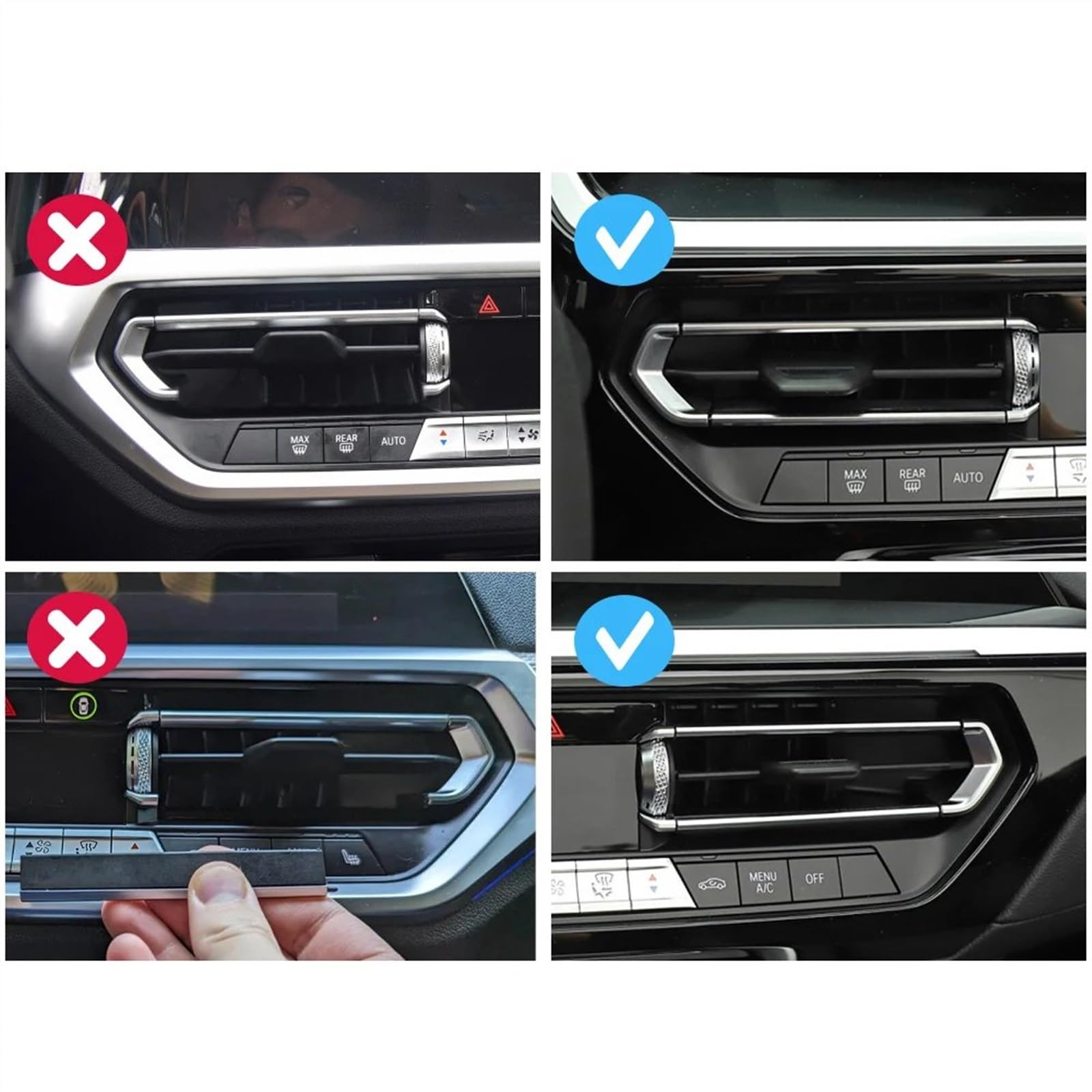 Intérieur De Voiture Compatible Avec BMW Pour X1 F48 F49 X2