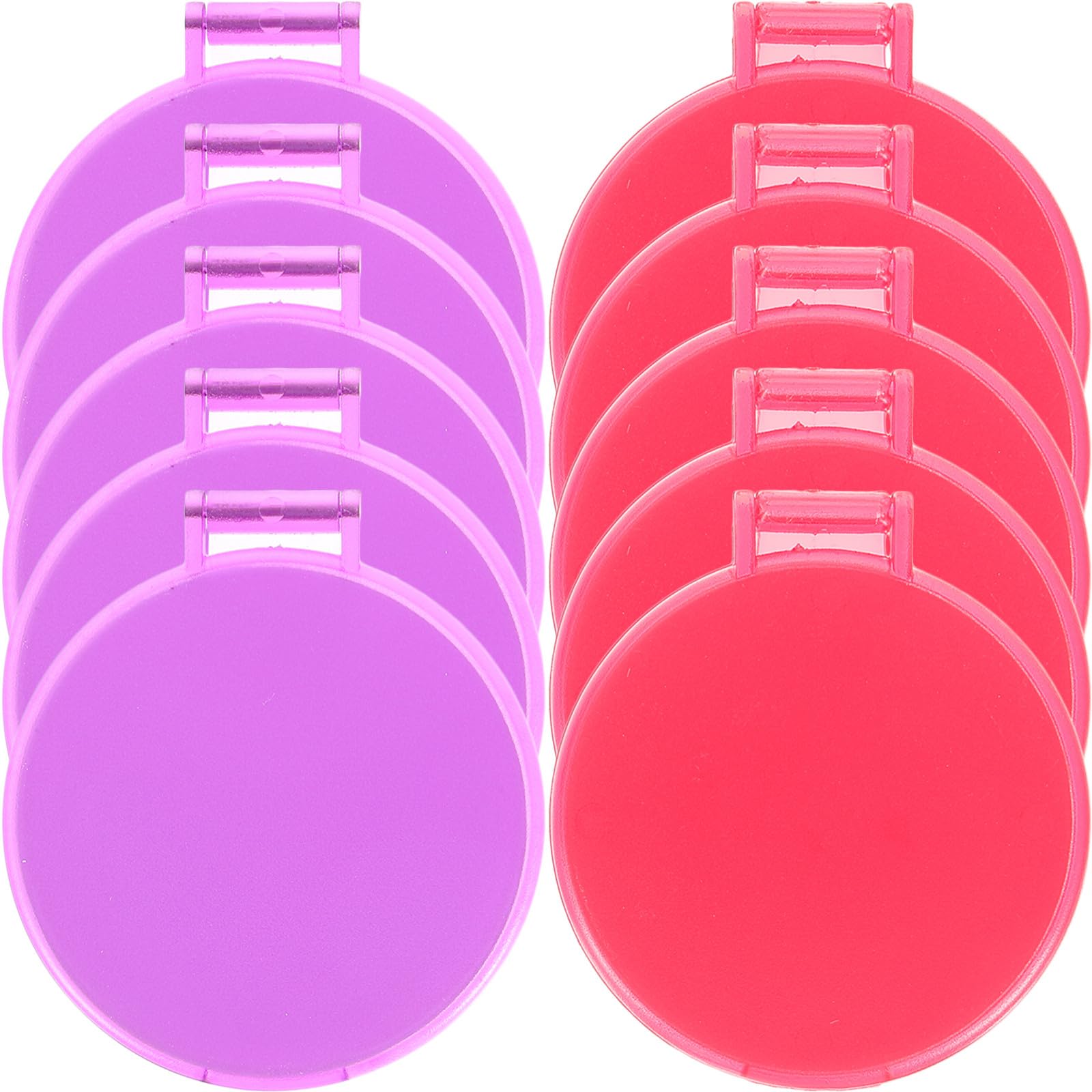 Miroirs pliables ronds portatifs par 24 pour rester impeccable en voyage