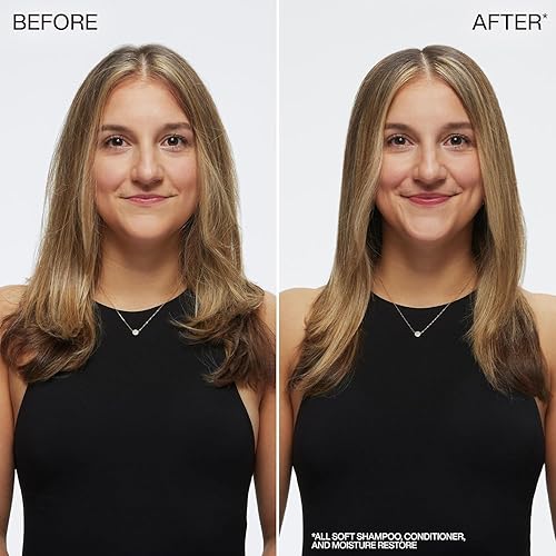 Redken All Soft Shampoo with Argan Oil - Hydrates Dry Hair(1.7 Fl Oz (Pack of 1))