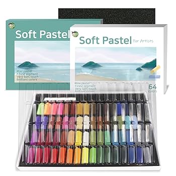 HA SHI Non Toxic Soft Pastels Set for Professional - Square