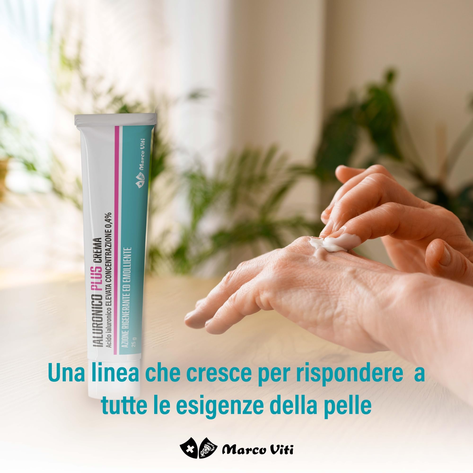 Abbinata Ialuronico Plus Crema Idratante con Acido Ialuronico 0,4% 50 g