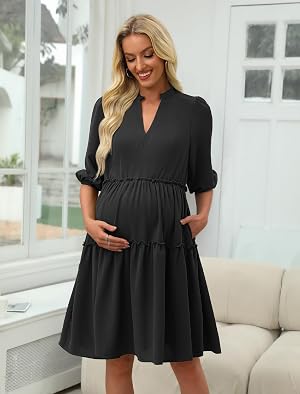party dress for feeding mother Floral Nursing Dress