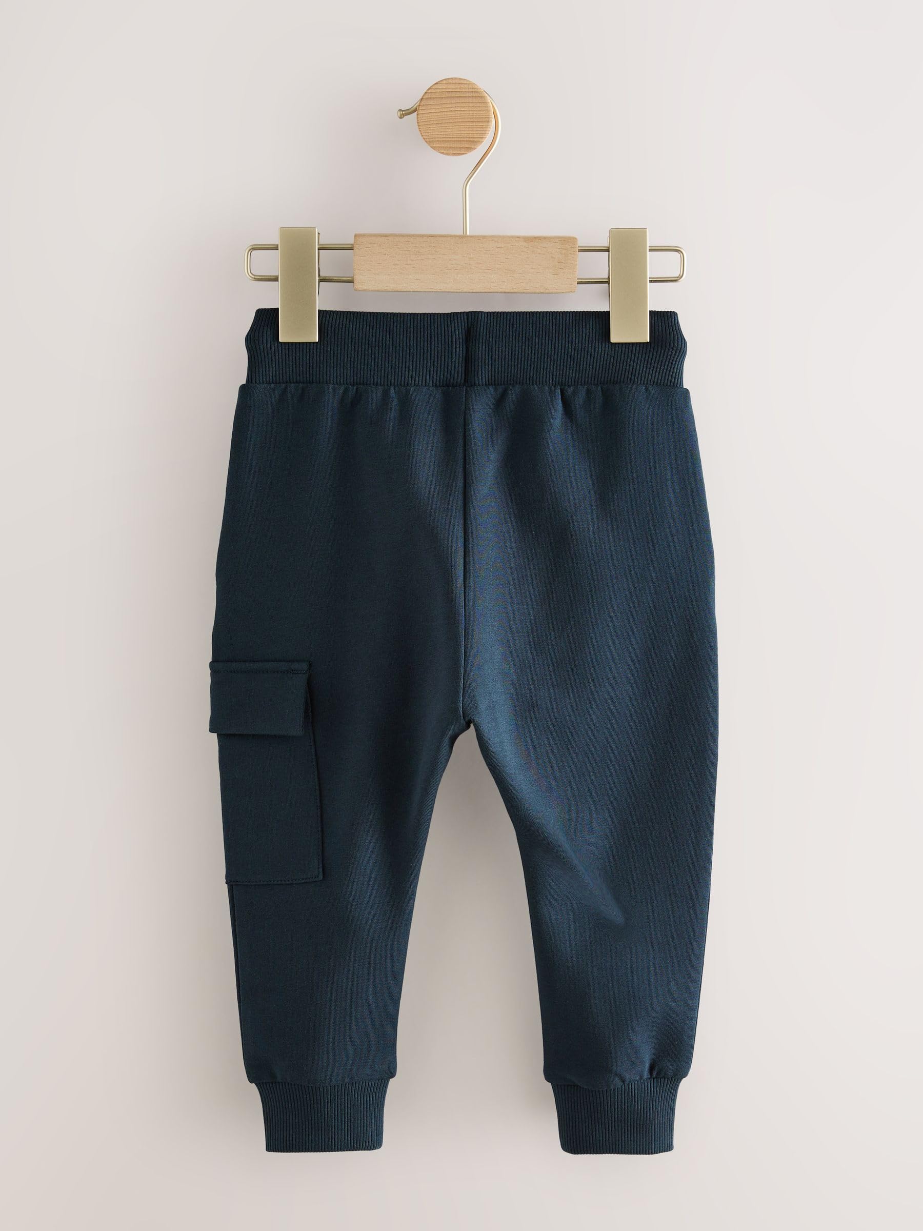 NEXT Ragazzo Pantaloni da Jogging Skinny Multitasche Blu Marino 3 Anni-4 Anni