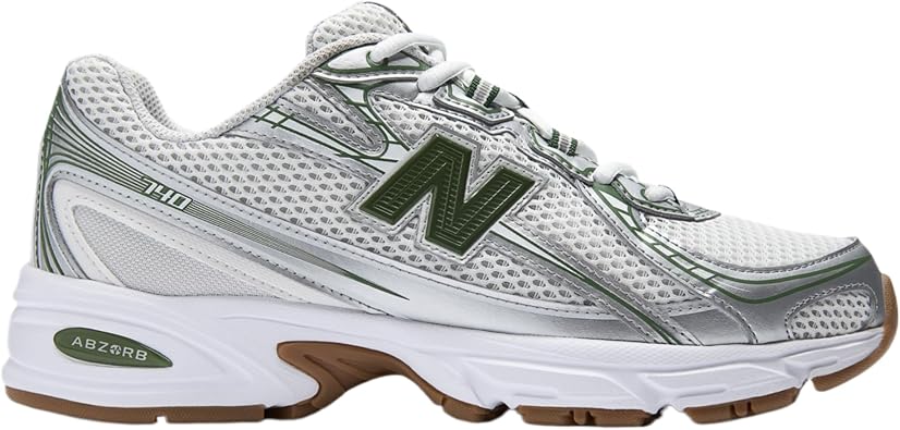 New Balance 740 General | Unisex Running Inspired U740SF2 Grey Matter/Dark Alpine Green/Reflection Size 14