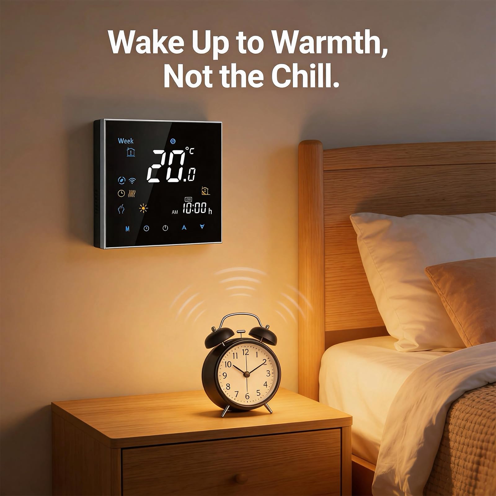 5A Smart WLAN Trockenkontakt Thermostat Gas Wasser Kessel Heizung