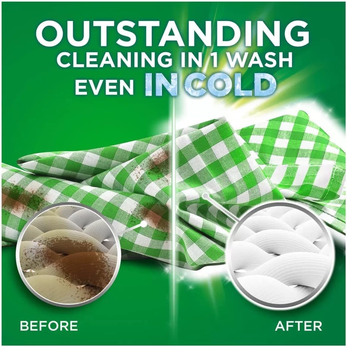 Ariel Shop4less - Detersivo per bucato, 160 lavaggi, forma a capsula, profumo fresco, illuminante, tecnologia Cool Clean, pellicola 100% idrosolubile