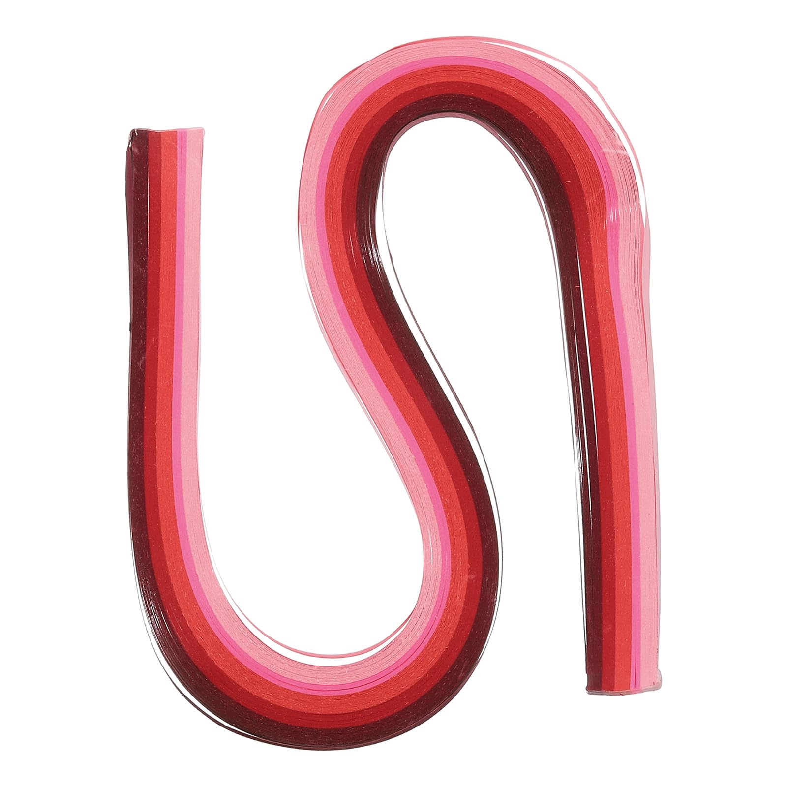PATIKIL 120pcs Quilling Strips Paper 3/8"(10mm) 21" Origami Paper Quilling Strip for Art DIY Hand Craft Christmas, Gradient Red