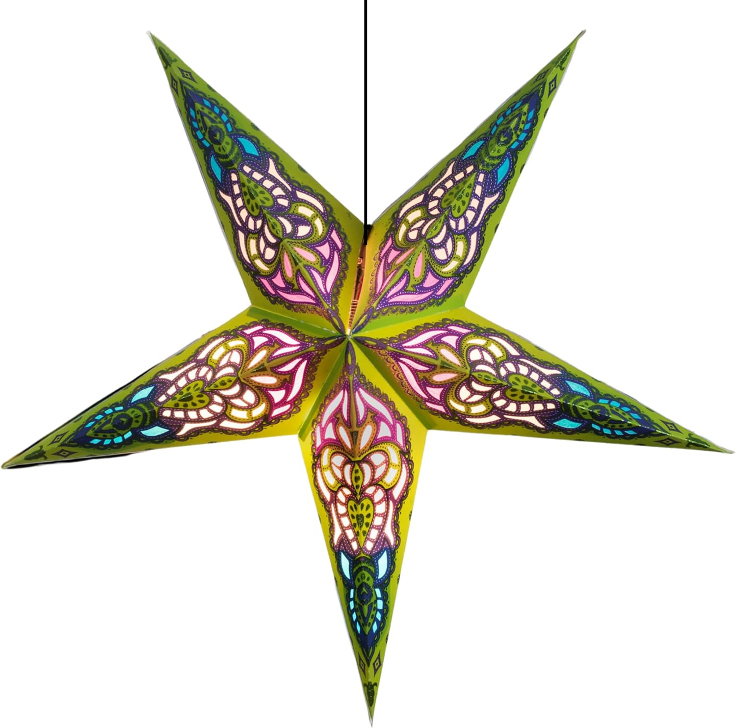 Om Gallery Om Paper Star Lantern - Candy Crush