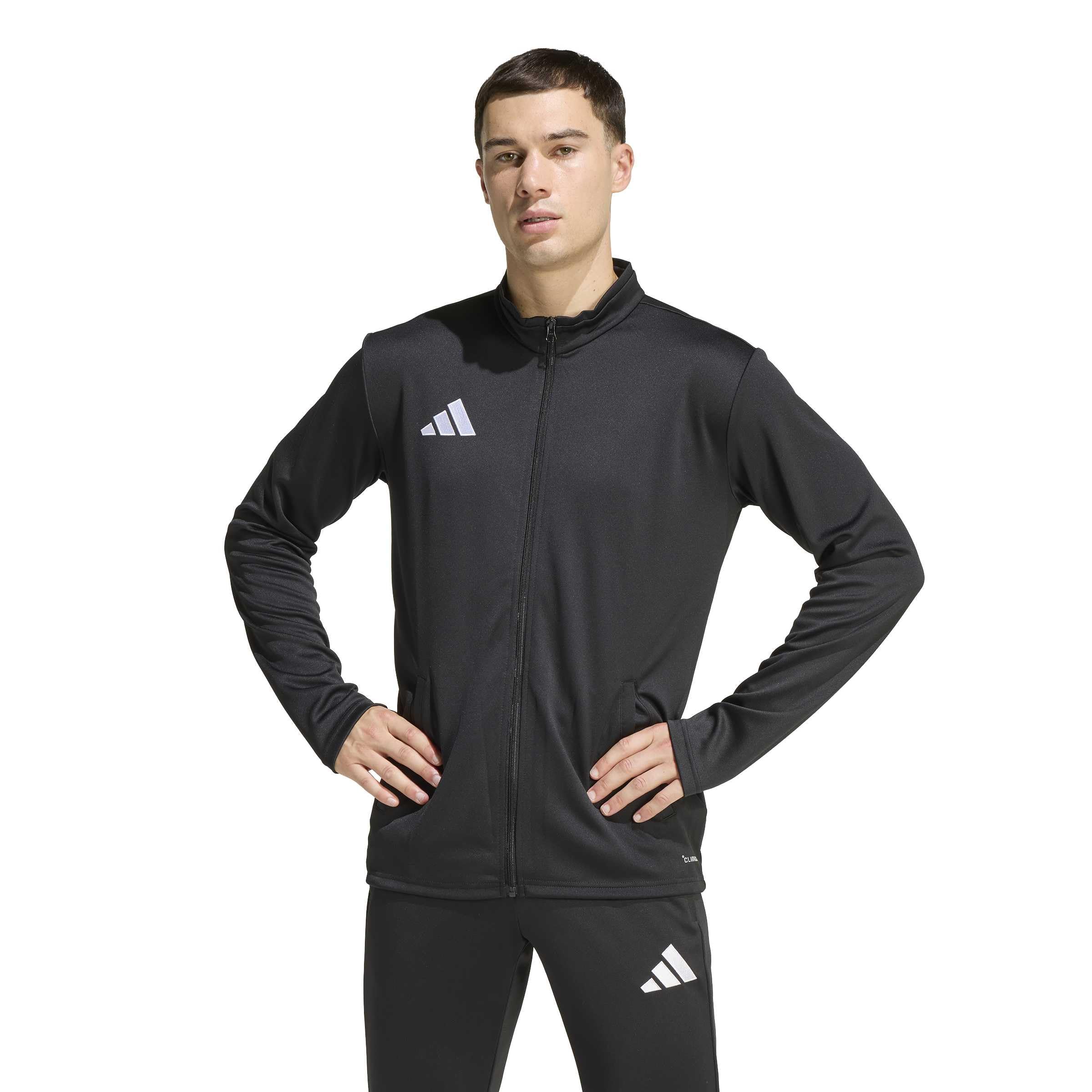 adidas Homme Entrada26 Track Sweatshirt, Black/​White, M