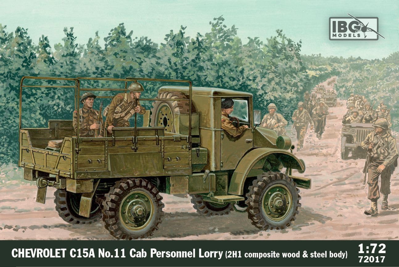 Ibg Models 1/72 Chevrolet C15a No11 Cab Personnel Truck (72017)