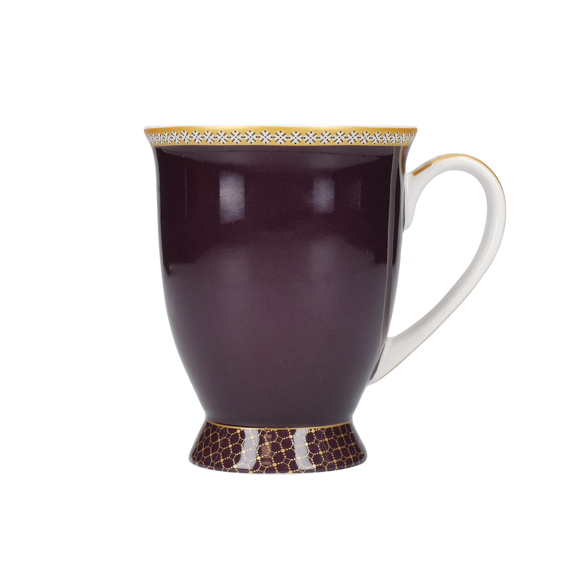 Maxwell & WilliamsTeas & C’s Kasbah Coffee Mug in Gift Box, Porcelain, Violet, 300 ml