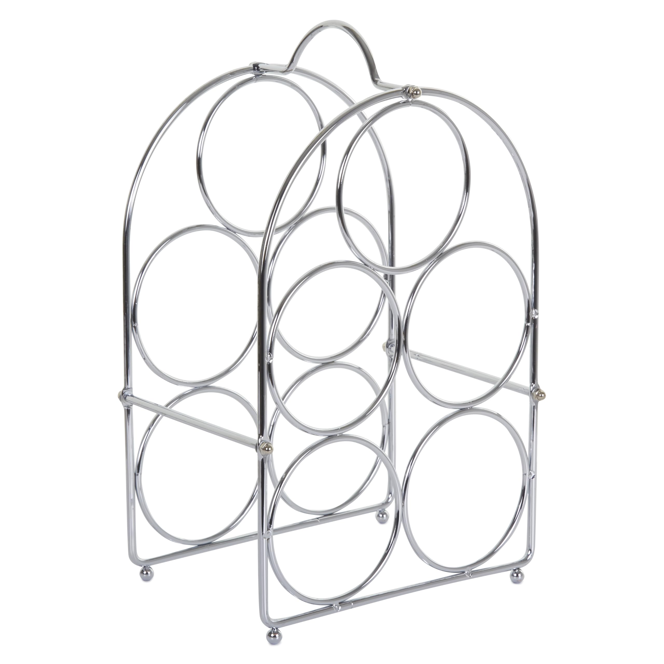 Apollo The Housewares Brand Silver Apollo 2561 Rack, Metal, 31X21.5x1.5