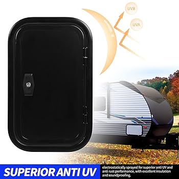 Amazon | キャンピングカー収納ハッチ、180°オープンUVプルーフ