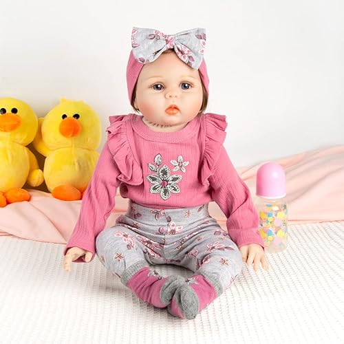 Miniatura 2 de Ropa de muñeca Reborn de 24 pulgadas, conjunto de 4 piezas, 22-24 pulgadas, accesorios de ropa para muñecas Reborn