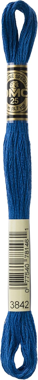 Dmc 6-Strand Embroidery Cotton 8.7yd-Dark Wedgewood