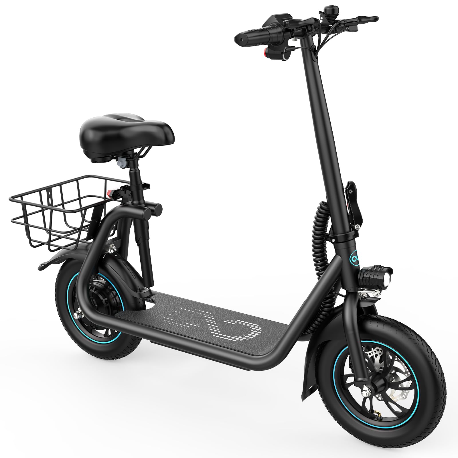 Gyroor Electric Scooter for Adults – Dog-Friendly 450W Motor 19