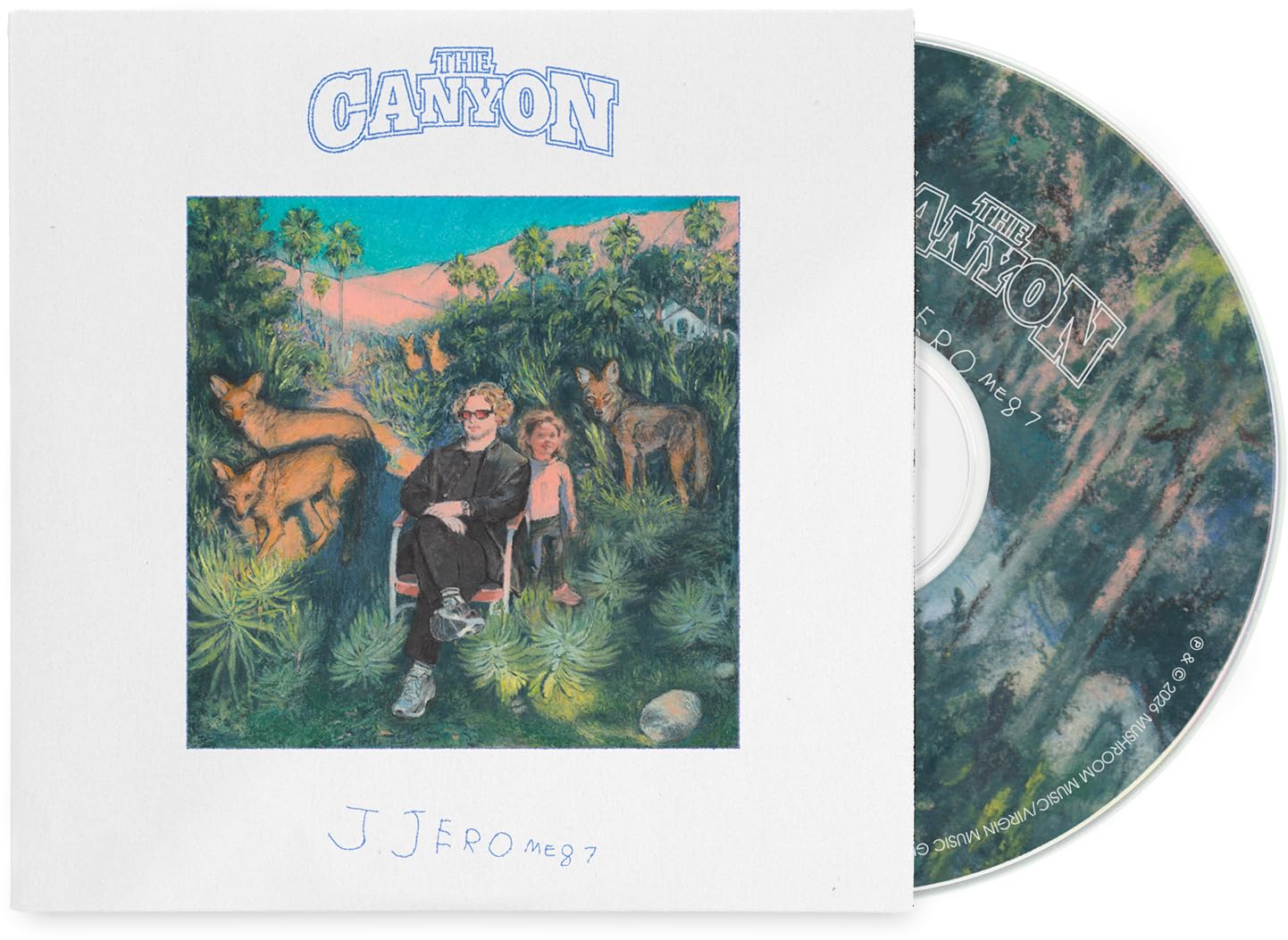 JJerome87 - The Canyon (Mushroom Music Group) CD Album - Pre-sale
