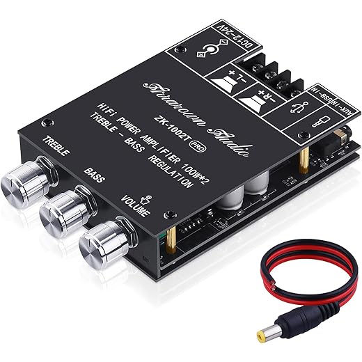 ZK-1002T Bluetooth 5.0 Amplifier 200W