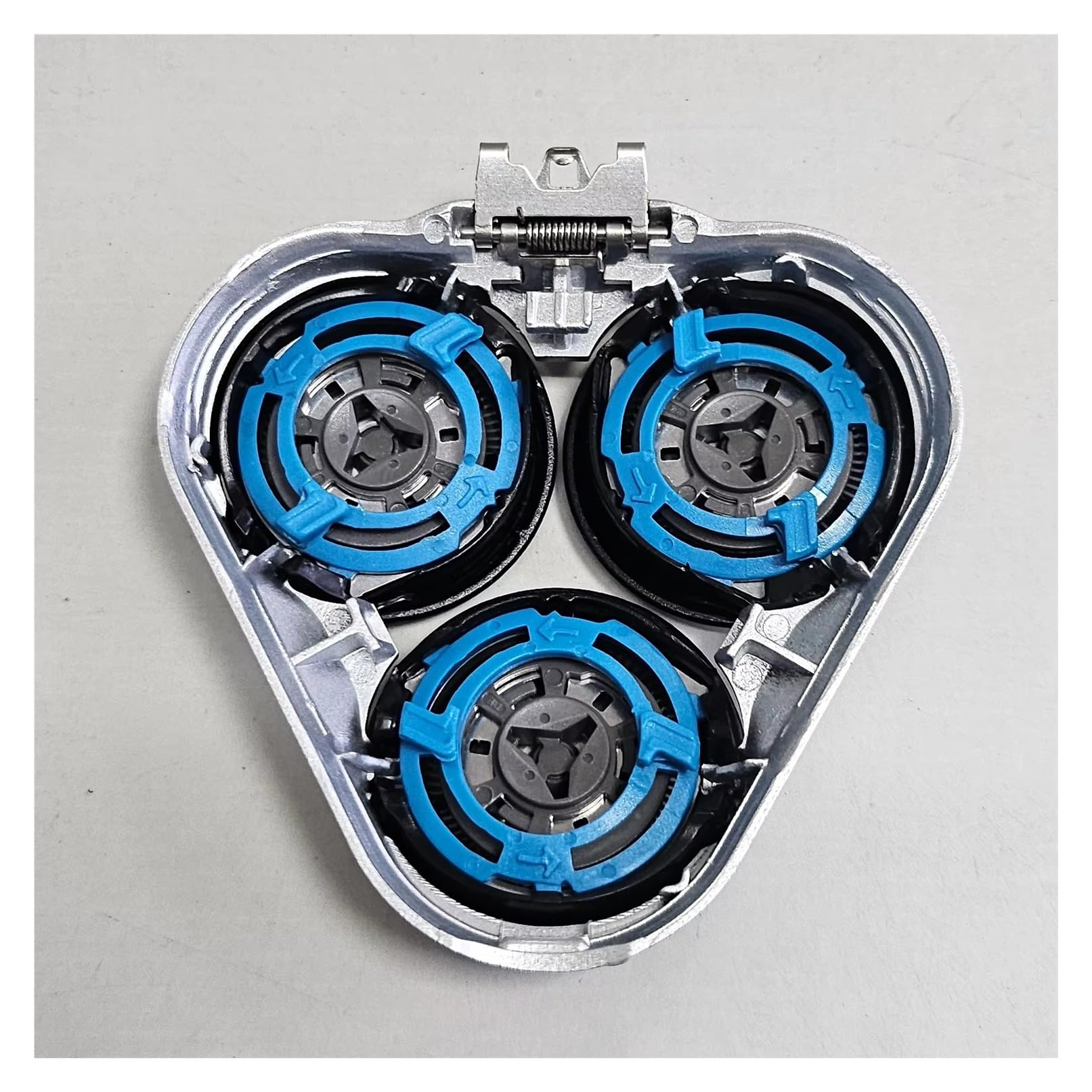 Testina Di Ricambio Lavabile For Rasoio, Compatibile Con Philips, S5000 S5370 S5571 S5420 S5140 S5078 S5077 S5050 S5082 S5380 S5400 Lama Di Rasoio(Silver)
