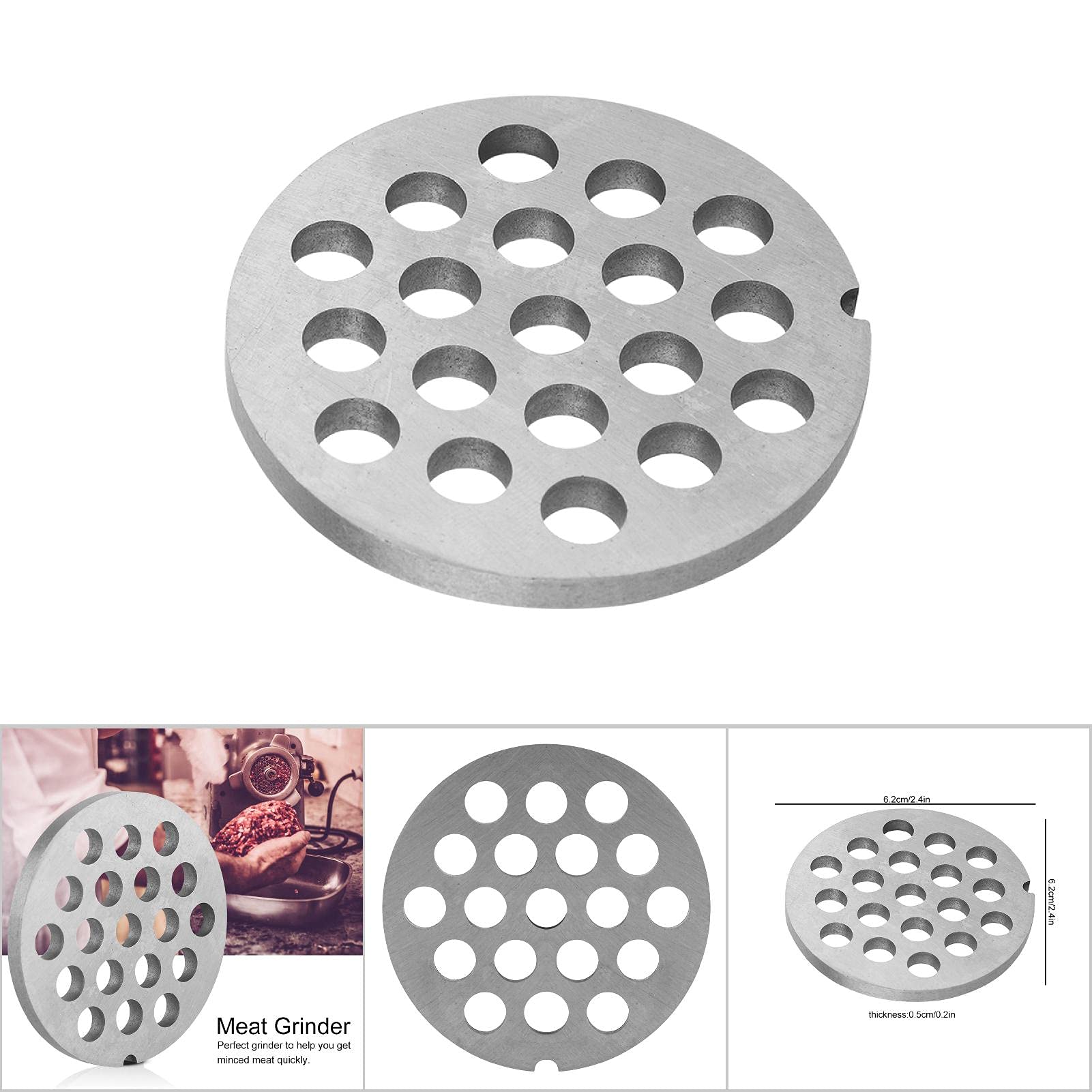 RHO-Broyeur De Viande (5mm Hole)Hachoir à Viande Couteau à Disque Pour