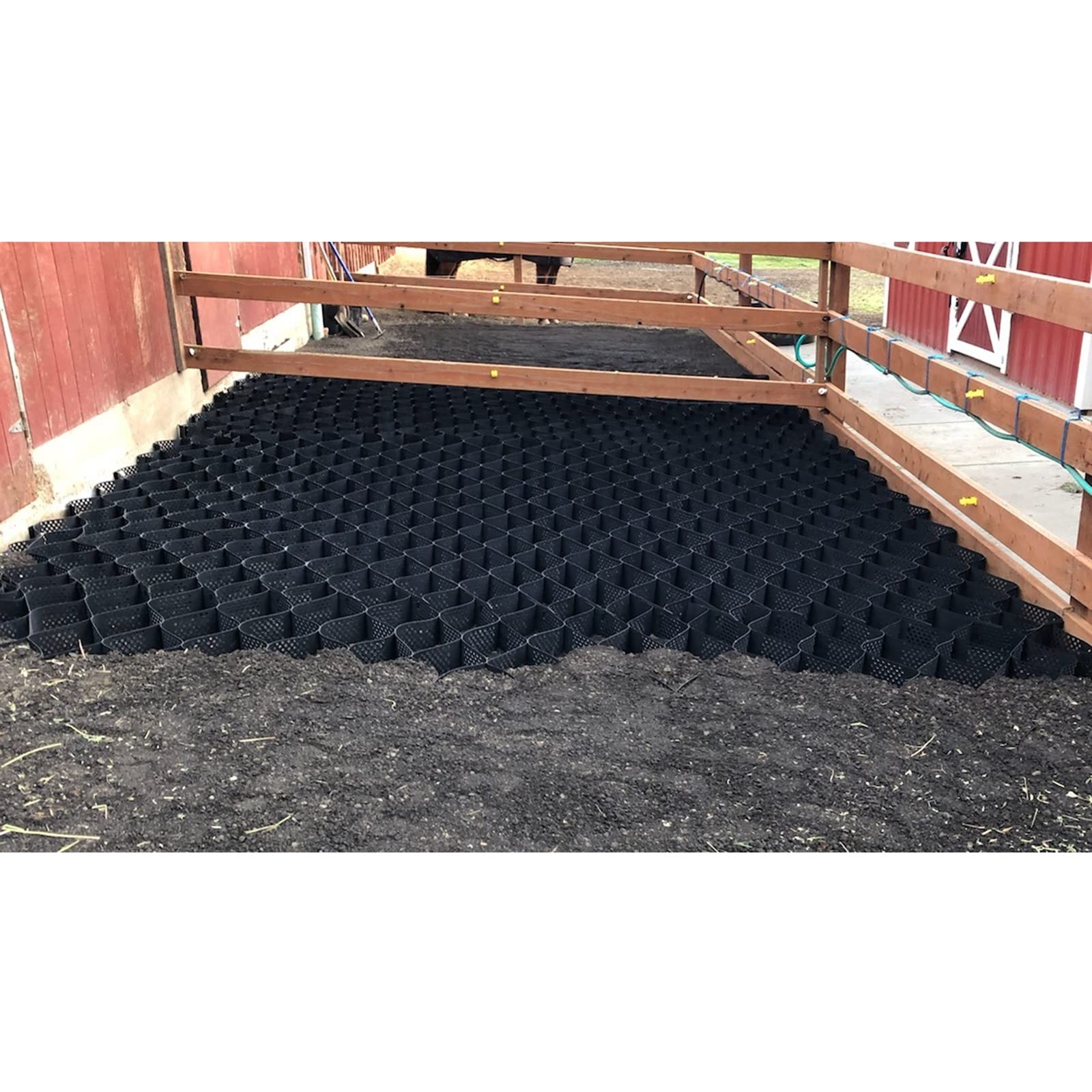 Amazon.com : Geogrid for Heavy Load, 2 Inch Depth Ground Grid Stones/Gravel  Stabilizer for Driveways Parking Paths Patios, Non Slip Geocell Grid Easy  to Cut (Color : W x L, Size :