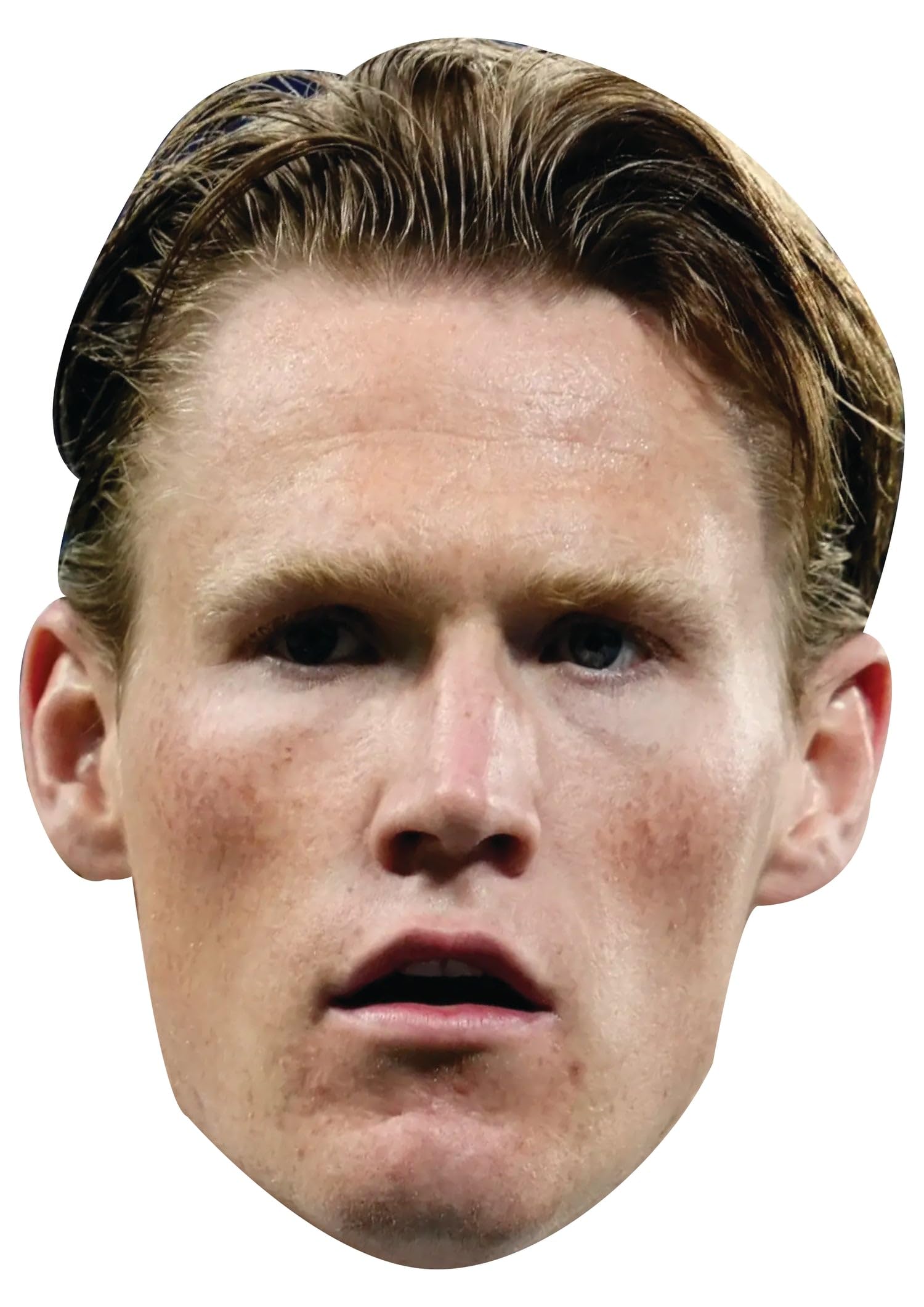 Scott McTominay Face Mask – Scotland Football Player – Celebrity Card Face Mask – Fan Party Mask – Cardboard Cutout – Fancy Dress, Stag Do, Birthday, Sports Events & Football Supporter Gift
