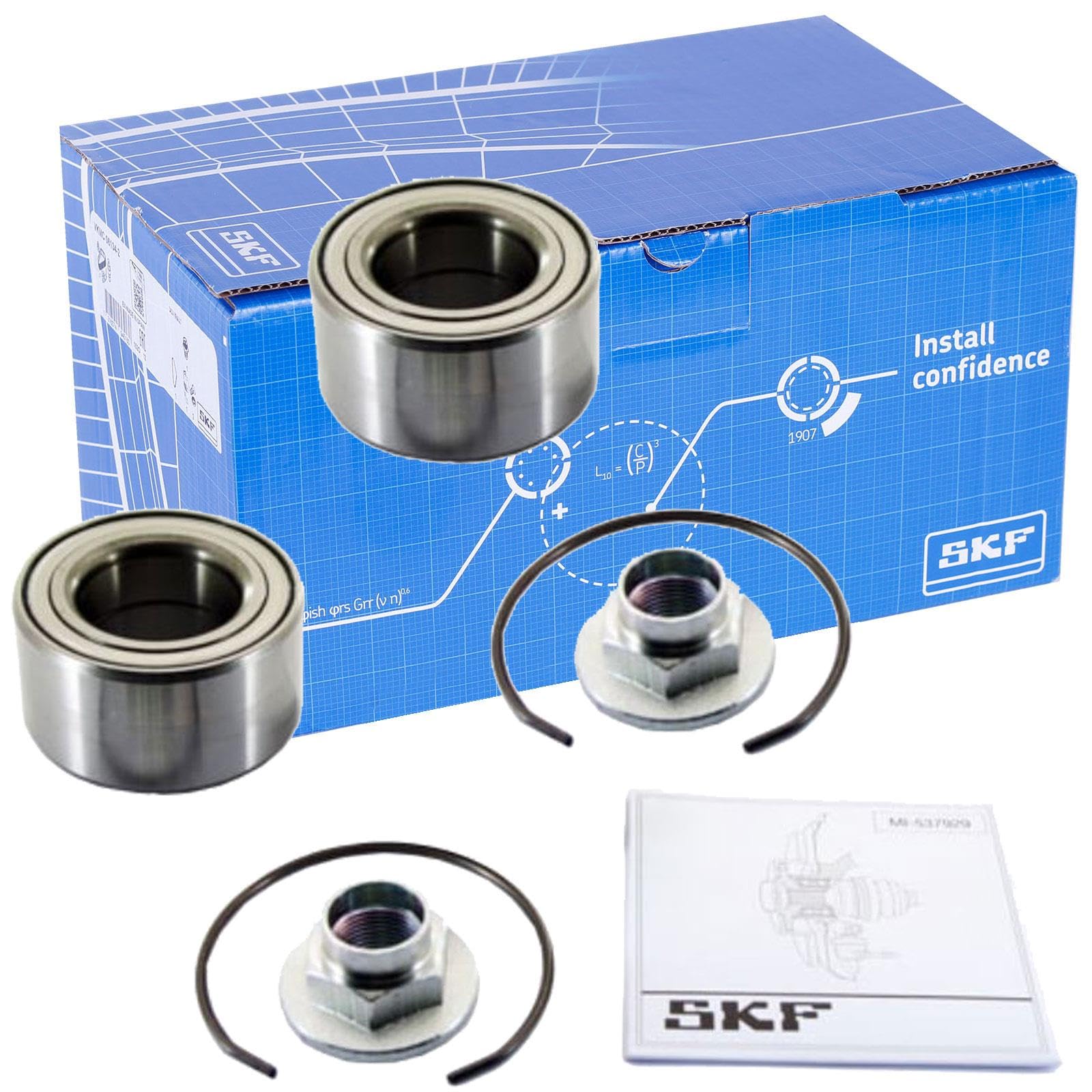 2 SKF Radlager vorne Links/rechts | VKBA 6931 Kompatibel mit i10 I (pa),picanto I (sa)