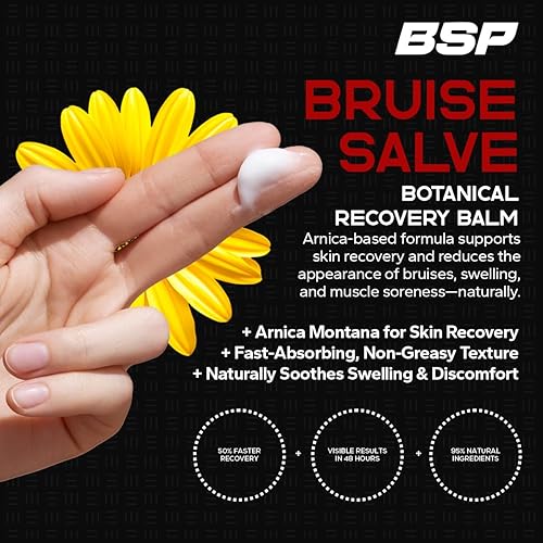 Miniatura 2 de Benavidez Bruise Salve - Crema de árnica para moretones e hinchazón, alivio de acción rápida para el dolor muscular - Con castaño de indias,