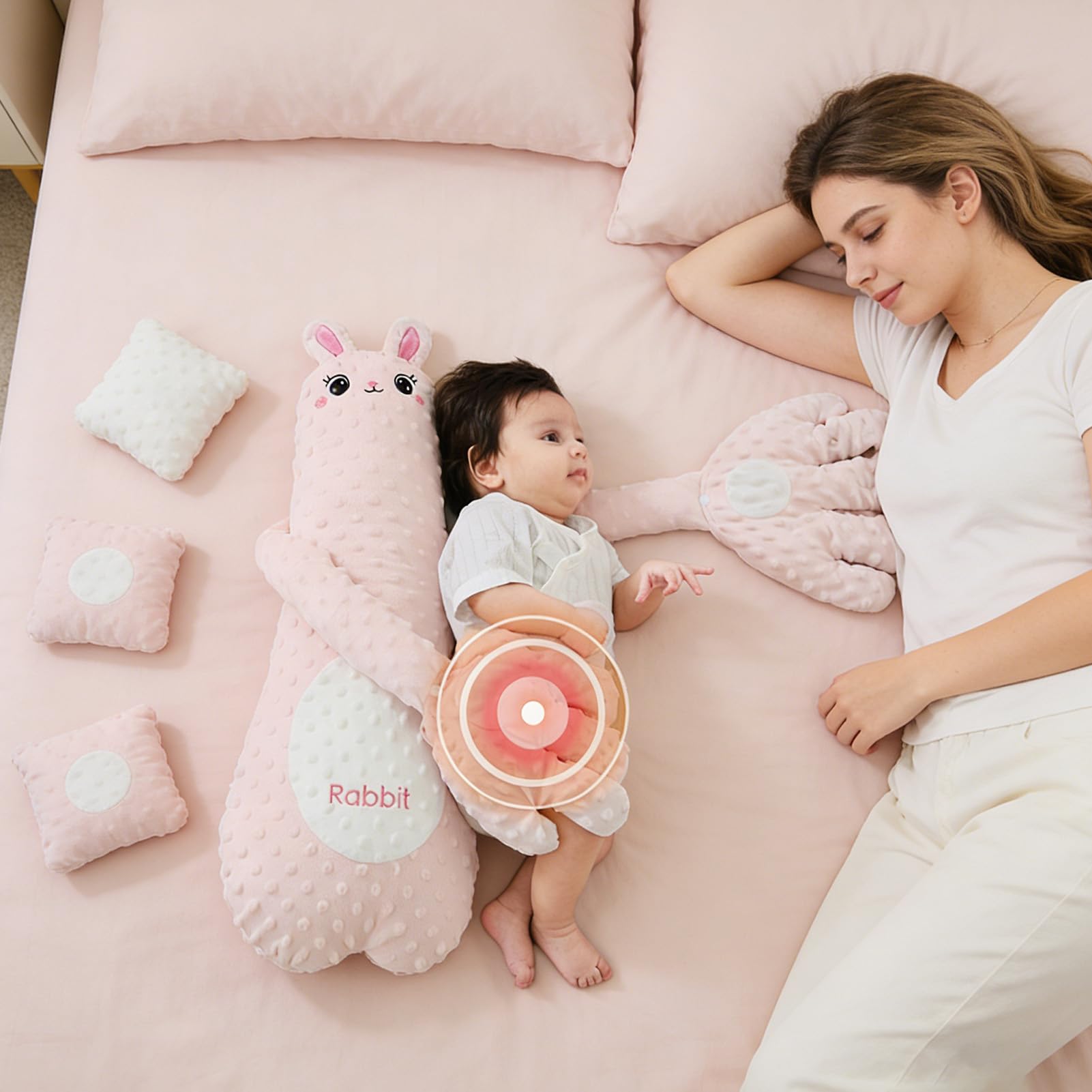 Patter Sleep Toy - Gentle Startle Prevention Aid for, Skin Friendly Slapping Toy for Comfort, Soothing Sleep and Nap Support, Portable Bedtime and Daytime Solution for Travel
