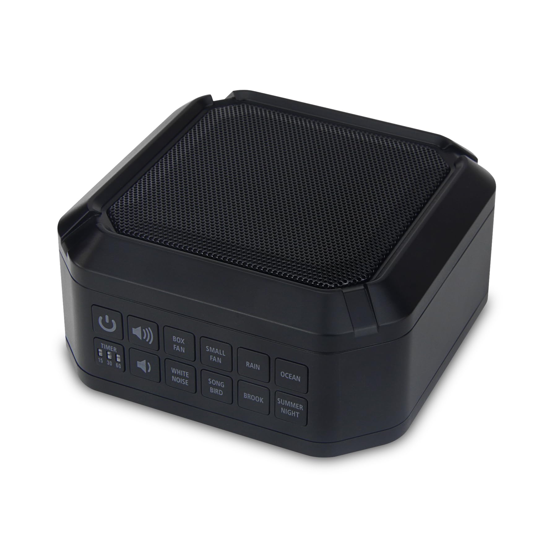 LUXSWAY White Noise Machine, Sleep Sound Machine with 8 Natural Soothing Sounds, Volume Control & 3 Timers Setting, Memory Function Sound Machine for