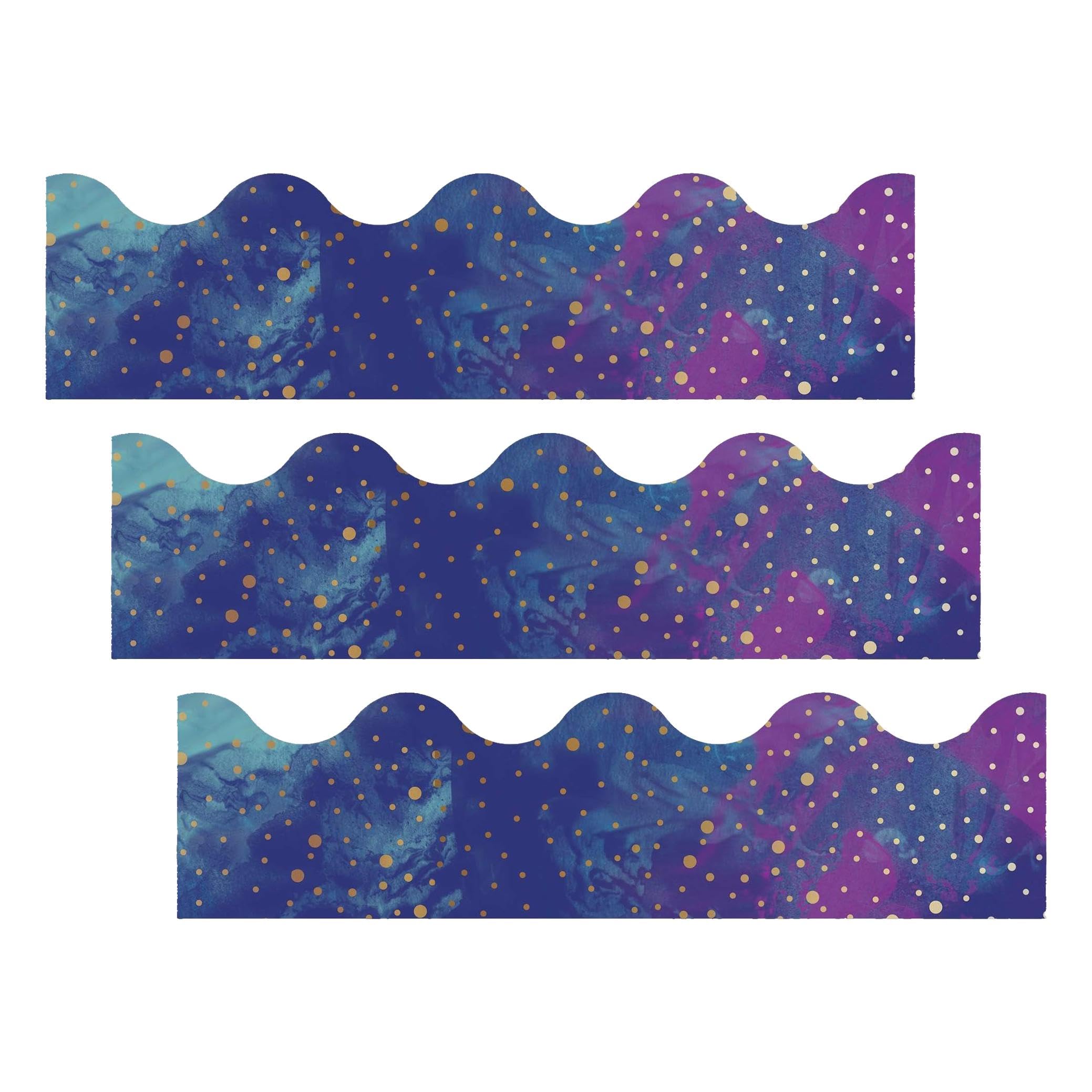 Galaxy Bulletin Board Border - 39ft, Polka Dots -8 Galaxy Bulletin Board Border - 39ft, Polka Dots -8