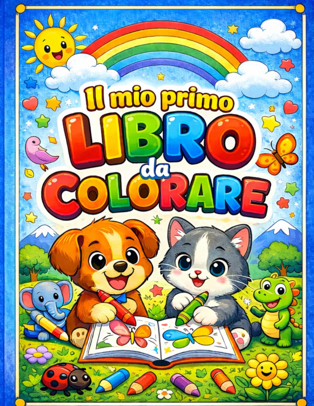 Il mio primo libro da colorare – Animali: Divertimento creativo per bambini