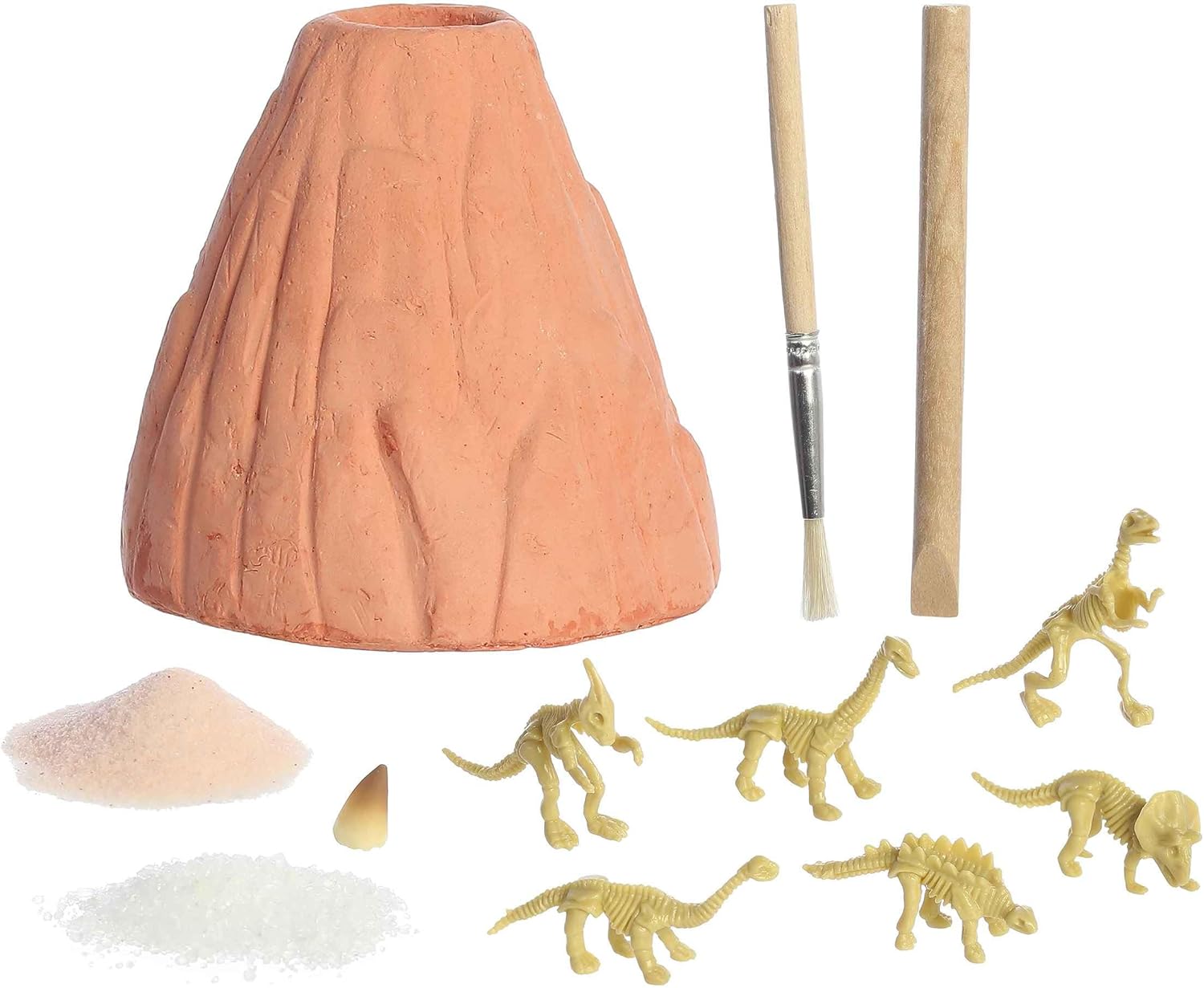 Aurora® Toys Educational Epiphany STEM Labs™ Jurassic Age Volcano Erupt & Dig Kit Toy - Engaging Toy for Scientific Discoveries - Great for Classrooms or Group Learning Environments - 1 Set