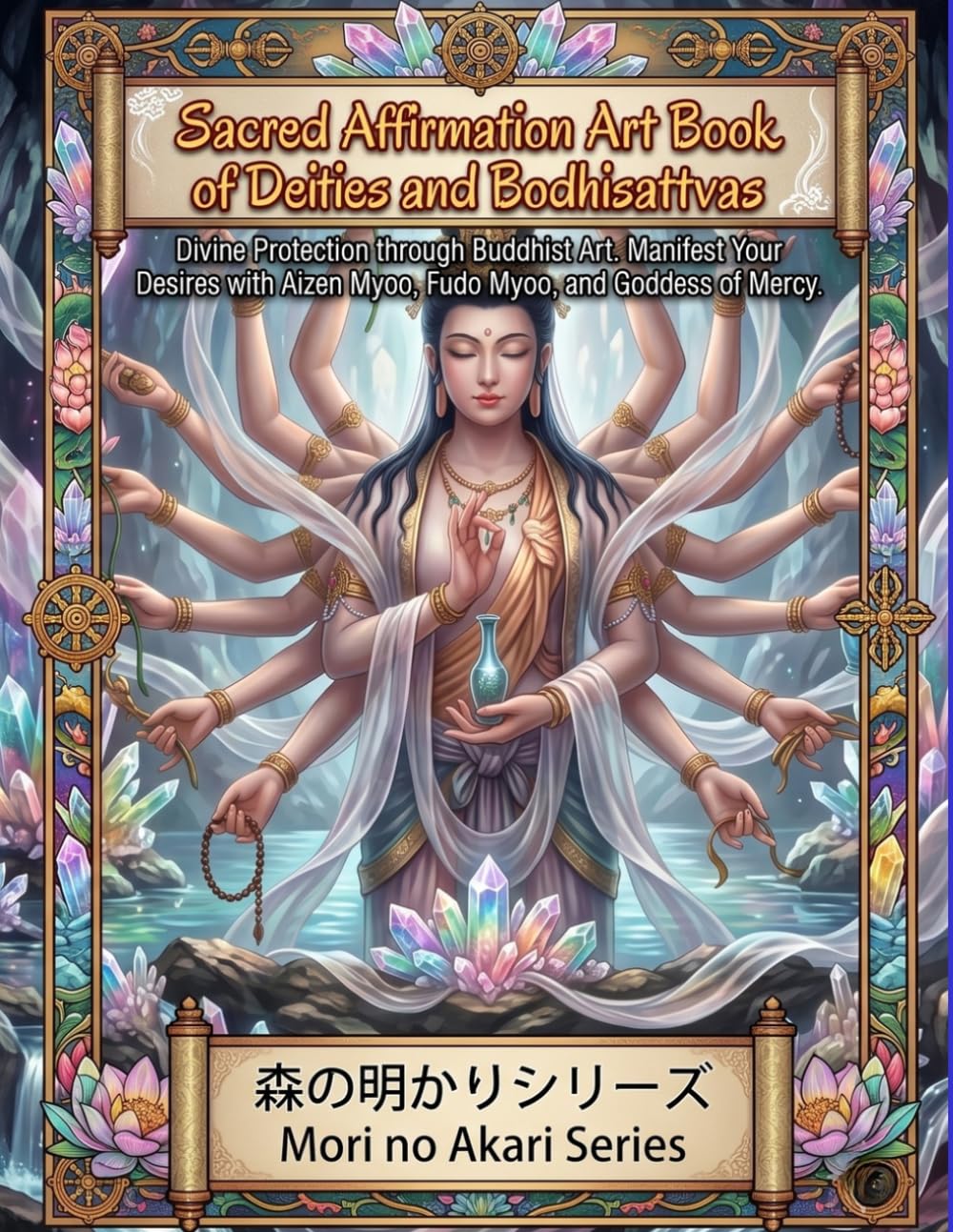 The Light of the Forest: Sacred Affirmation Art Book of Deities and Bodhisattvas: Divine Protection through Buddhist Art. Manifest Your Desires with ... (Mori no Akari Affirmation Art Book Series)
