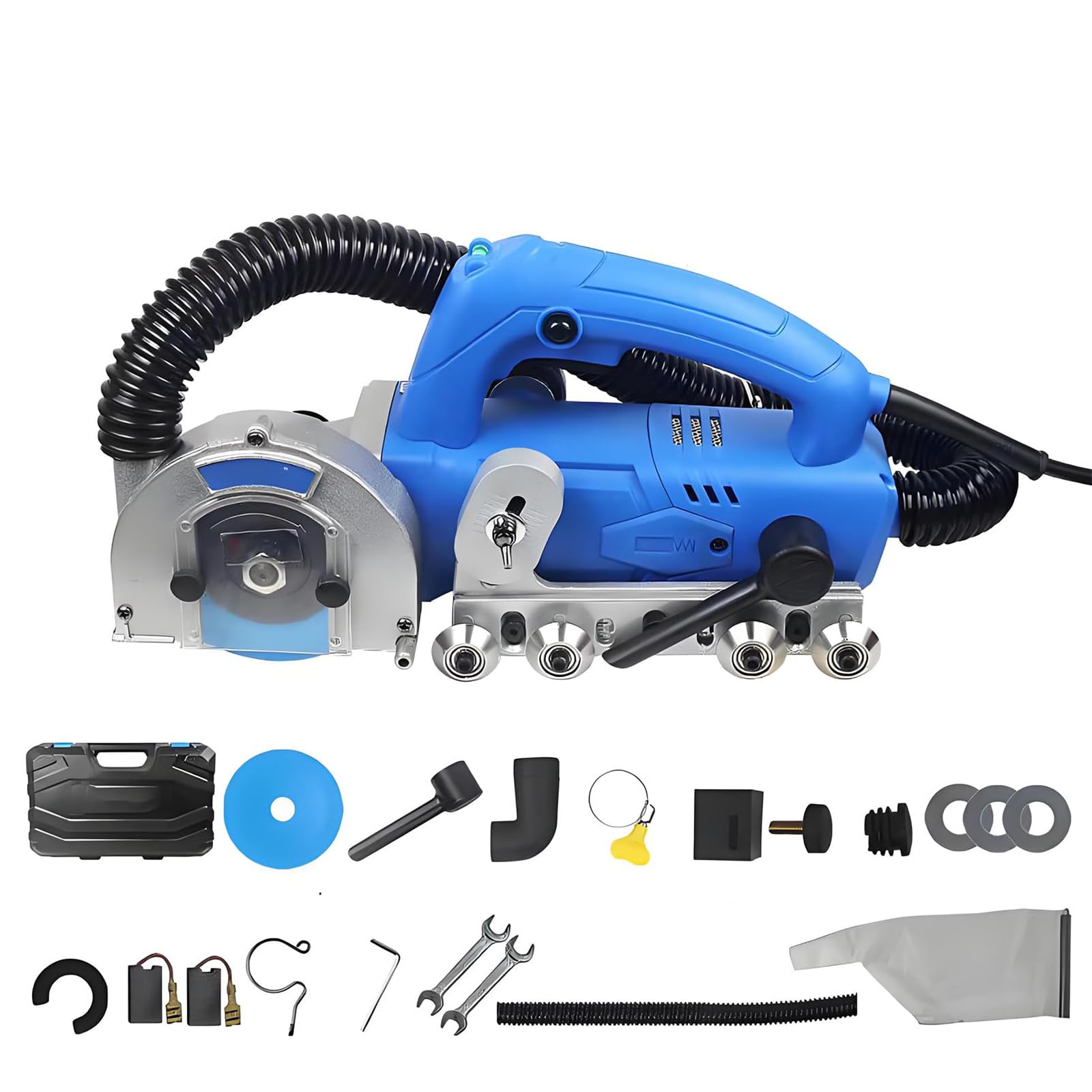 Herramienta de eliminación de lechada eléctrica para limpiar azulejos, 1200 W, 9000 rpm, con hoja de diamante para una limpieza eficiente de juntas de azulejos