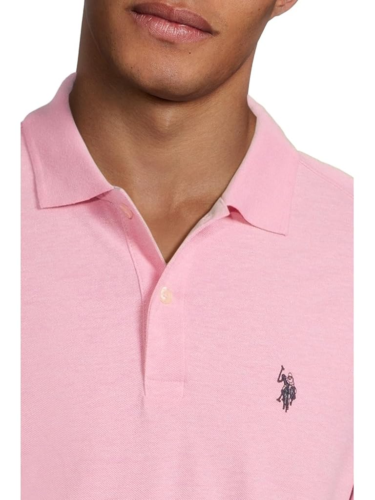 U.S. POLO ASSN. Slim Fit Solid Pique Polo Shirt