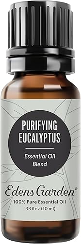 Edens Garden Mezcla de aceites esenciales purificadores de eucalipto, 100% puro y natural Premium Best Recipe Therapeutic Aromatherapy Blends 0.3 fl