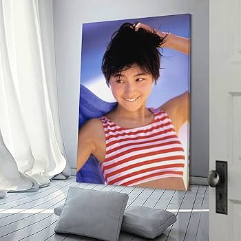 Amazon.co.jp: 広末涼子水着セクシー写真ポスター 壁飾り キャンバス