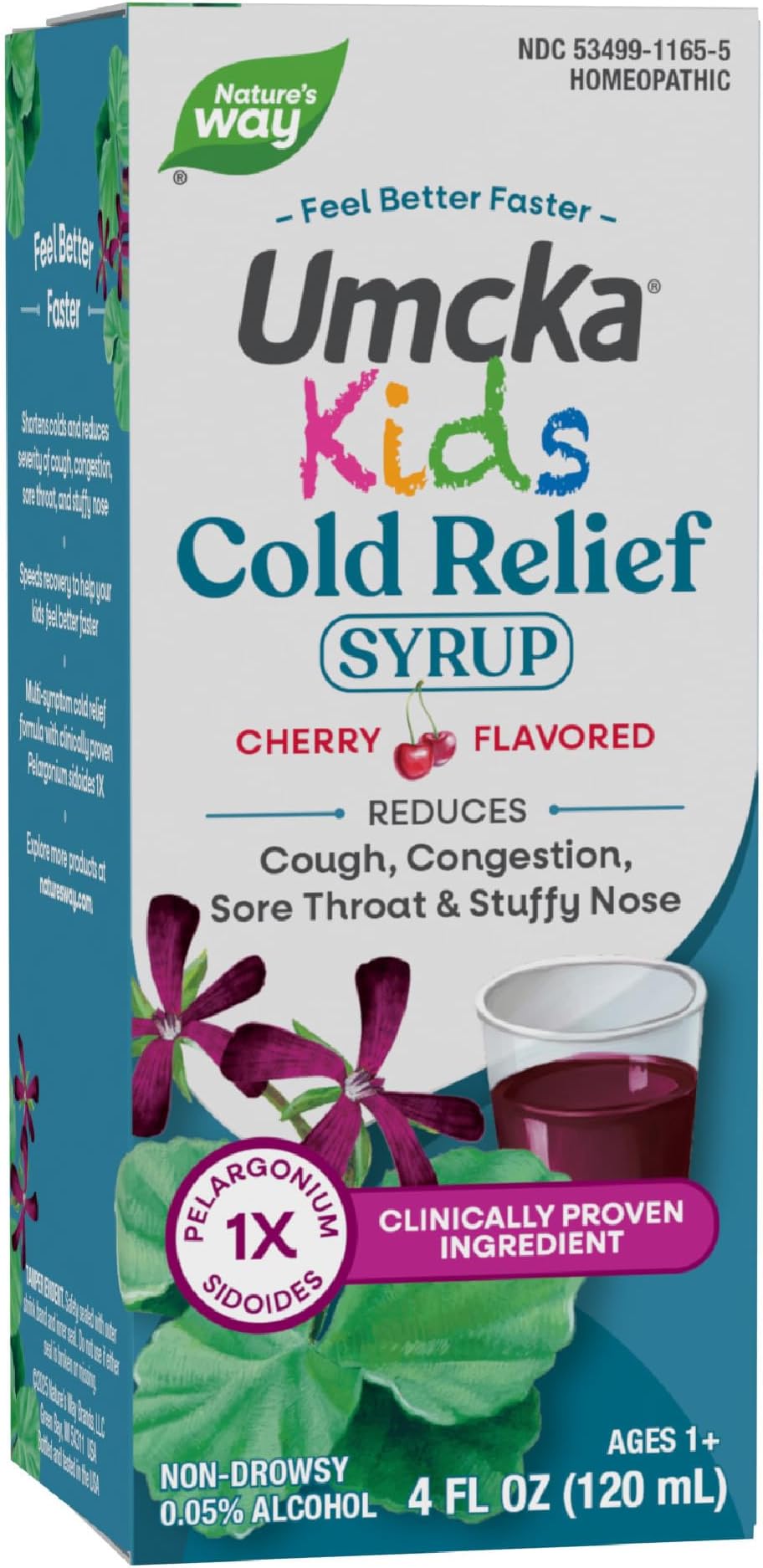 Nature's Way Umcka Children Syrup, Cherry 4oz