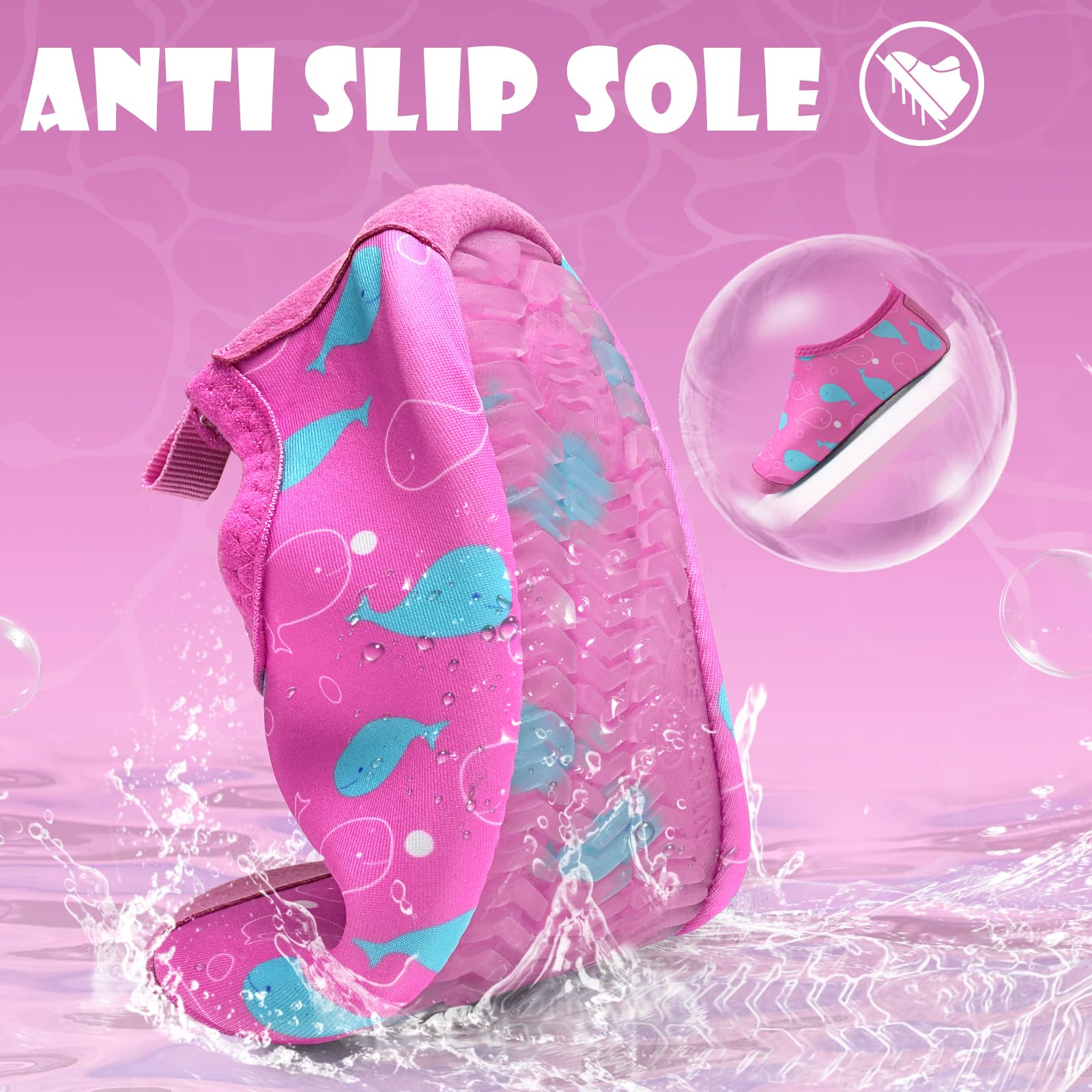 Scarpe da bagno per bambini, scarpe da nuoto per bambini, scarpe da nuoto, scarpe da spiaggia, scarpe da bagno per bambini, taglia 14-31