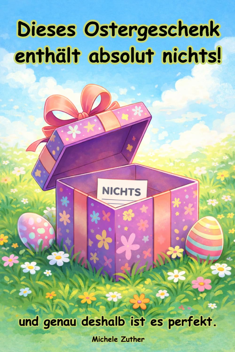 Dieses Ostergeschenk enthält absolut nichts | und genau deshalb ist es perfekt: Das lustige Geschenk für alle, die zu Ostern immer sagen: „Ich brauche nichts.“