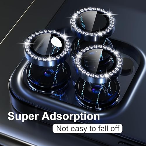 Miniatura 13 de Misea [3+1] Protector de lente de cámara para iPhone 14 Pro/iPhone 14 Pro Max, protector de pantalla de vidrio templado 9H, protector de pantalla