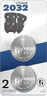 (2 Pack) CR2032 2032 Remote Key FOB OEM for 2015-2021+ Compatible with Chevrolet Chevy GMC Suburban, Silverado, Tahoe, Acadia, Sierra, Yukon, Terrain Smart Key fits Case Shell (FCC ID: HYQ1AA, HYQ1EA)